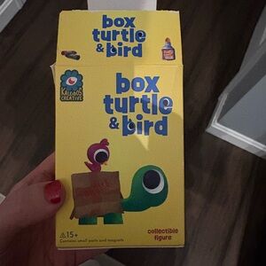 Kaleidos Creative Box Turtle & Bird Collectible Figure - Green